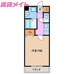 亀山マンションＡ棟 1階