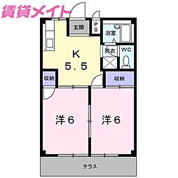 ハピネスタウン 1階