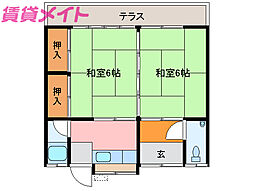 🉐敷金礼金0円！🉐住吉5丁目借家4