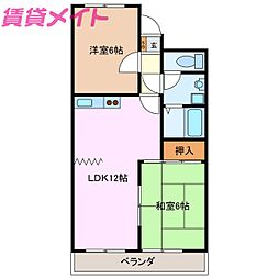 コーポたかす 2階/-