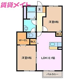 夢が丘ガーデンハイツI 1階/-