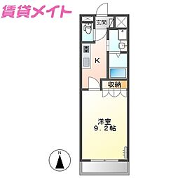 リヴァージュ B棟 1階/-