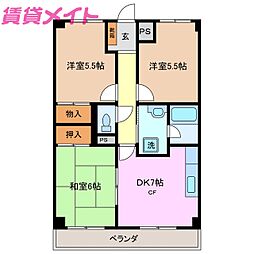 グリーンヒル山の手 1階