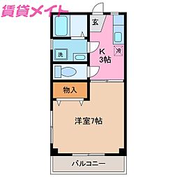 イーストリバーK 2階/-