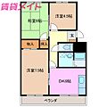 メゾン江ケ室1階4.5万円