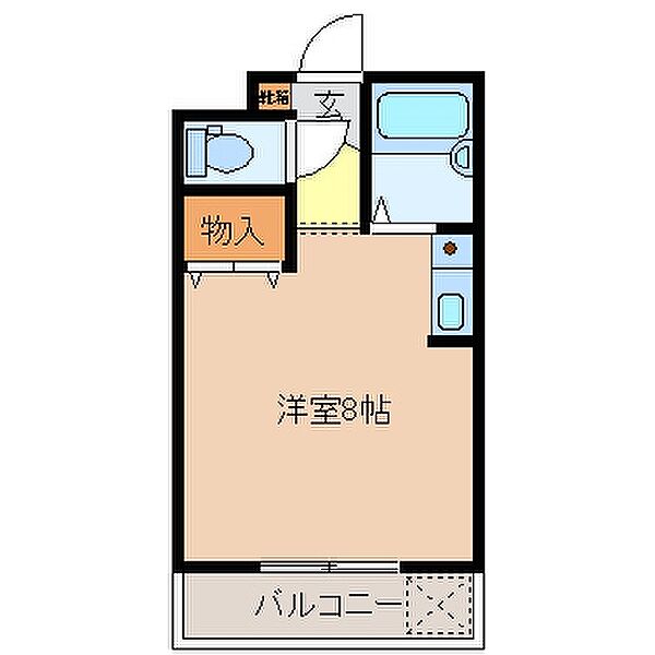 ファースト・ステージまちや 401｜三重県津市栗真町屋町(賃貸マンション1R・4階・20.00㎡)の写真 その2