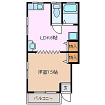 アンセーヌメゾンシャルル B ｜ 三重県津市白塚町（賃貸アパート1LDK・1階・29.70㎡） その2