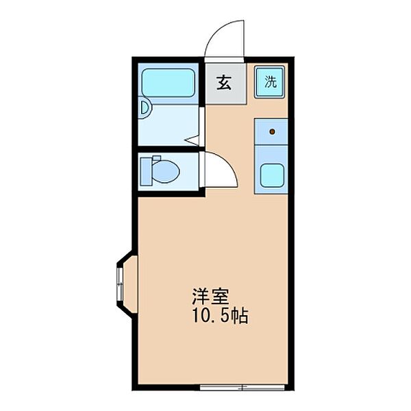 マチヤテラス 201｜三重県津市栗真町屋町(賃貸アパート1R・2階・17.10㎡)の写真 その2