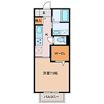 ディーシャンブル上浜町 206 ｜ 三重県津市上浜町５丁目（賃貸アパート1K・2階・30.03㎡） その2