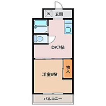 江戸宿阿部喜 105 ｜ 三重県津市上浜町２丁目（賃貸マンション1DK・1階・32.23㎡） その2