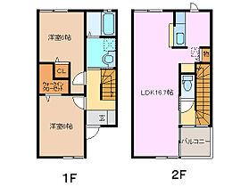 エーデルサルーテ 101 ｜ 三重県津市河芸町一色（賃貸テラスハウス2LDK・1階・67.90㎡） その2