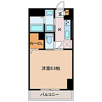 SKY&EARTH 402 ｜ 三重県津市西古河町（賃貸マンション1K・4階・28.00㎡） その2