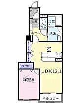 グリーンコーポ　Ａ棟 101 ｜ 三重県津市上浜町５丁目（賃貸アパート1LDK・1階・45.72㎡） その2