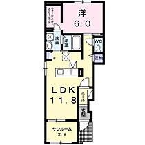 ベルアンドロスＢ 101 ｜ 三重県津市一身田中野（賃貸アパート1LDK・1階・50.03㎡） その2