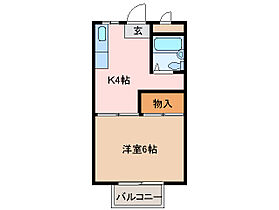 ロイヤルワタナベ 202 ｜ 三重県津市寿町（賃貸アパート1K・2階・26.49㎡） その2