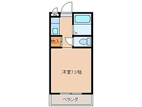 REGENT栗真 301 ｜ 三重県津市栗真町屋町（賃貸マンション1R・3階・19.84㎡） その2