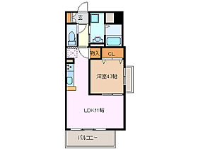 エムズ　フィオレ 901 ｜ 三重県津市桜橋２丁目（賃貸マンション1LDK・9階・40.50㎡） その2