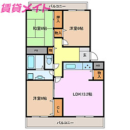 近鉄名古屋線 津駅 徒歩13分