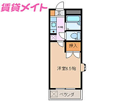 三重県津市一身田中野（賃貸マンション1K・1階・23.90㎡） その2