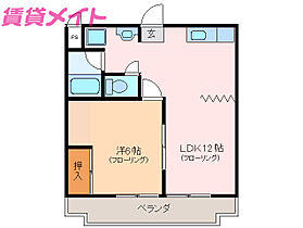 三重県津市江戸橋1丁目（賃貸マンション1LDK・1階・39.69㎡） その2