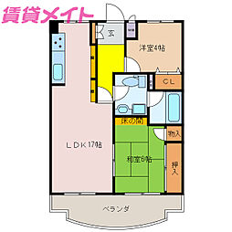 🉐敷金礼金0円！🉐シャトーカワイ