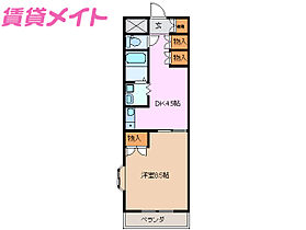 三重県津市白塚町（賃貸マンション1DK・2階・33.60㎡） その2