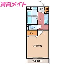 三重県津市押加部町（賃貸マンション1K・3階・30.00㎡） その2