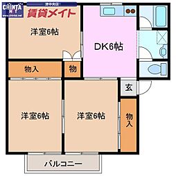 🉐敷金礼金0円！🉐ハイツ花梨