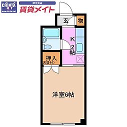 フィオーレ一身田 3階/-