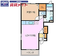 ヴィラ ソレイユ 1階