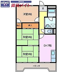 メゾン栗真 3階/-