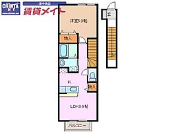 ネネムの森　Ａ棟 2階/-