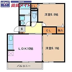 グリュックIII　C棟
