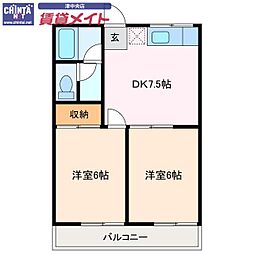 🉐敷金礼金0円！🉐コーポ河芸