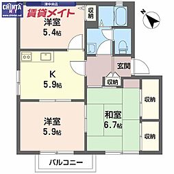 🉐敷金礼金0円！🉐ラカサグランデ　C