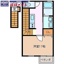 ベルフォーレ新町 2階