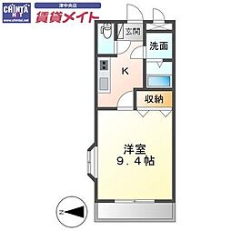 サンコーポHIROSAWA 2階/-