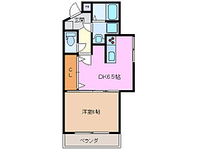 ウッドベルスクエアA棟 101 ｜ 三重県鈴鹿市末広北２丁目（賃貸マンション1DK・1階・31.47㎡） その2