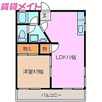 桜ヶ丘マンション  ｜ 三重県鈴鹿市北江島町（賃貸アパート1LDK・2階・34.65㎡） その2