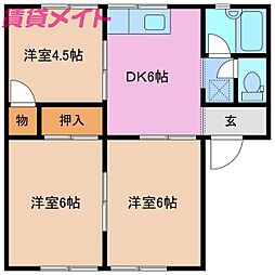 🉐敷金礼金0円！🉐ソレイユ伊勢若松