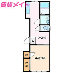 🉐敷金礼金0円！🉐ダイムビル白子Ｃ棟