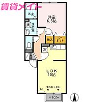 三重県鈴鹿市南玉垣町（賃貸アパート1LDK・2階・40.96㎡） その2