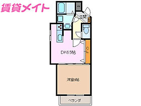 フラワーヒルズ  ｜ 三重県鈴鹿市岸岡町（賃貸マンション1DK・1階・31.47㎡） その2