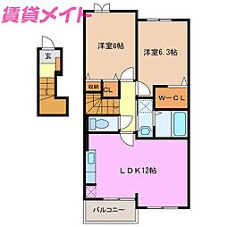 ピュアシス若松 2階