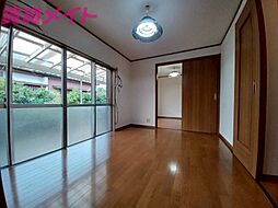 結城借家 1階2Kのリビング/ダイニング