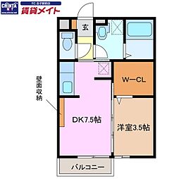 seaside WEST 2階/-