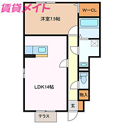 アーデ フライア B 1階