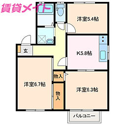 パークタウン中野Ｆ