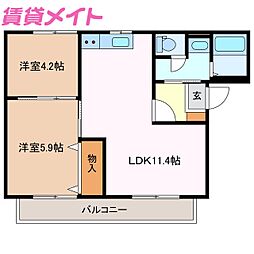 🉐敷金礼金0円！🉐コーポ　マーメードＣ