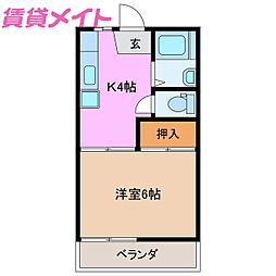 リソーハイツ 2階/-